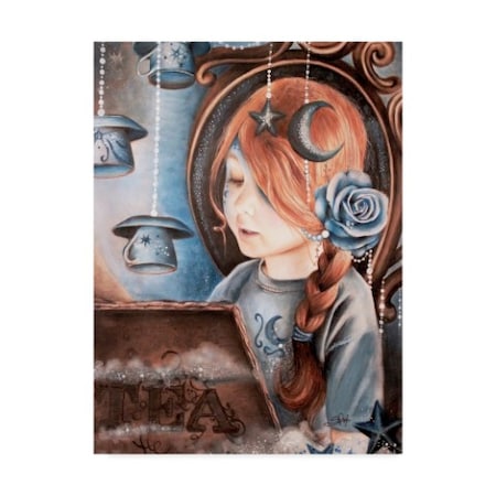 Sheena Pike Art And Illustration 'Tea In The Moonlight' Canvas Art,14x19